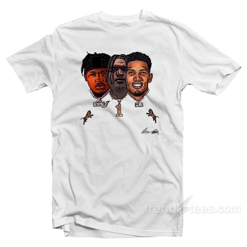 Joe Burrow Tres Amigos T-Shirt