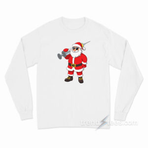 Vaccinated Santa Joy Ann Long Sleeve Shirt