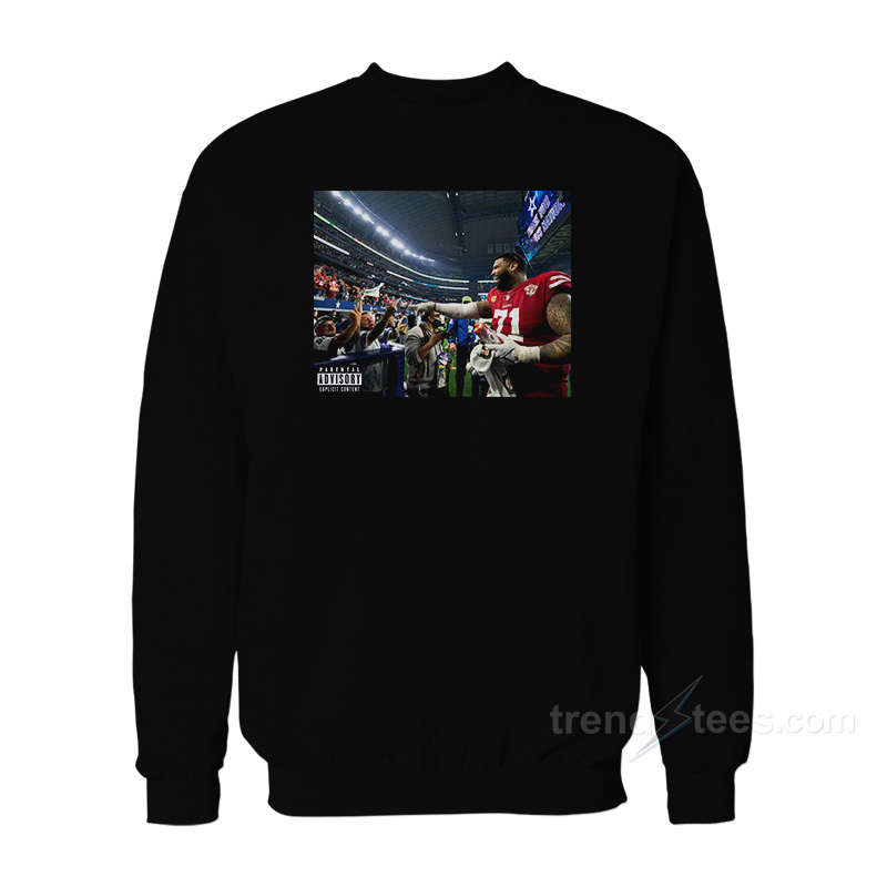 Cowboys Fans Flipping Off 49Ers Trent Williams Is Epic Sweatshirt