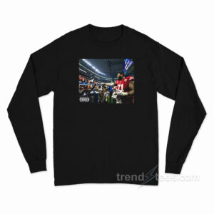 Cowboys Fans Flipping Off 49Ers Trent Williams Is Epic Long Sleeve Shirt