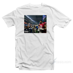 Cowboys Fans Flipping Off 49Ers Trent Williams Is Epic T-Shirt