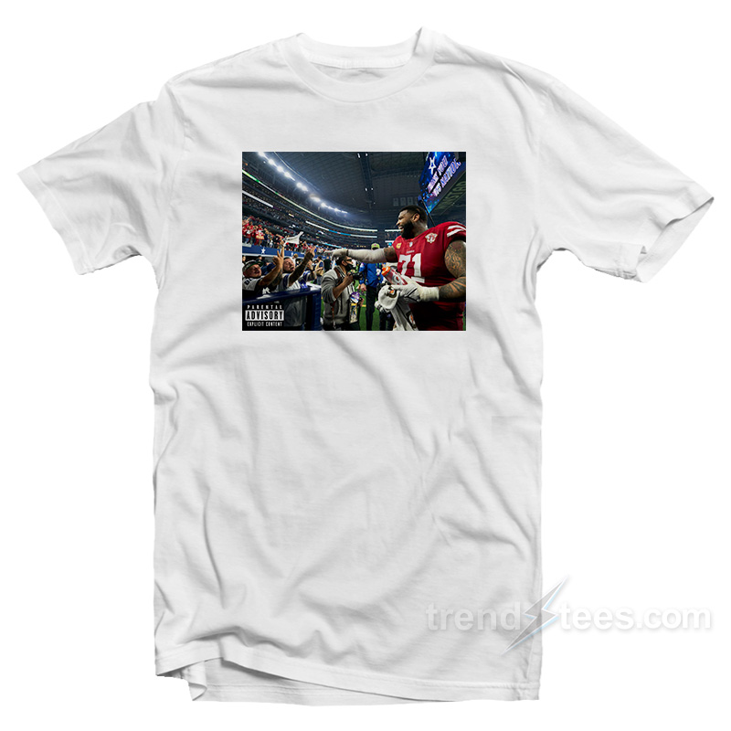 Cowboys Fans Flipping Off 49Ers Trent Williams Is Epic T-Shirt