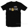 Dogecoin Doge HODL To the Moon Crypto Meme T-Shirt