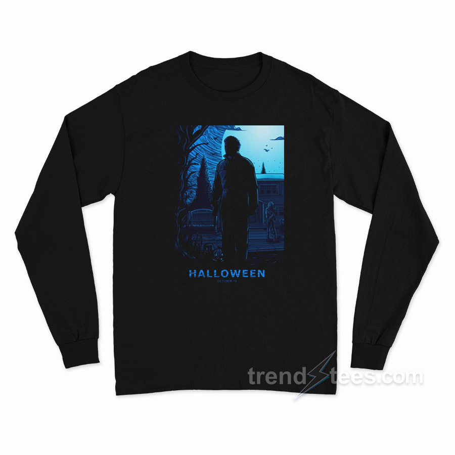 Halloween 2018 Michael Myers Long Sleeve Shirt