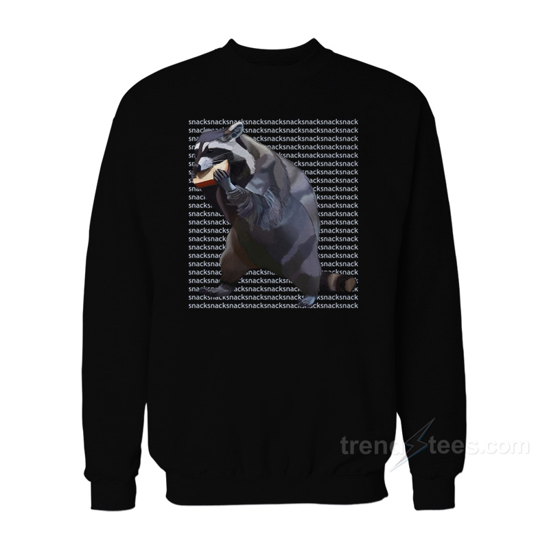 Racoon Snack Snack Sweatshirt