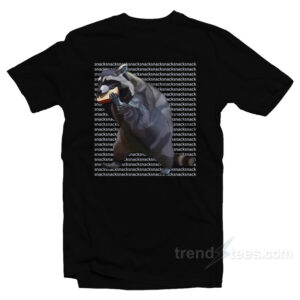 Racoon Snack Snack T-Shirt