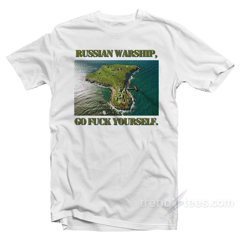 Russian Warship Go Fuck Yourself T-Shirt