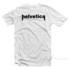 Vintage Heavy Metal Helvetica T-Shirt