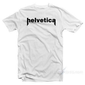Vintage Heavy Metal Helvetica T-Shirt