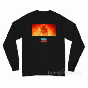Godzilla Smiled Long Sleeve Shirt