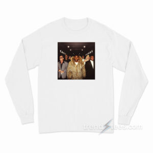 Magic Johnson And His Celebrity Crew Walking Into The Playoffs Long Sleeve Shirt