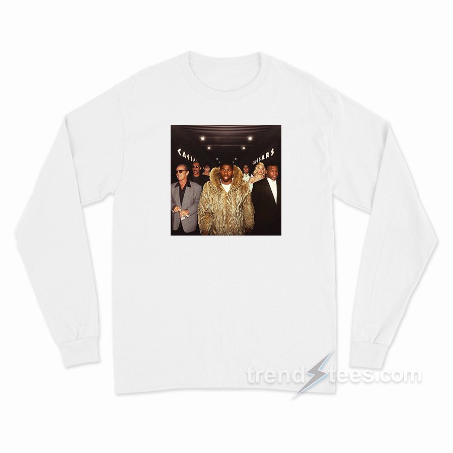 Magic Johnson And His Celebrity Crew Walking Into The Playoffs Long Sleeve Shirt