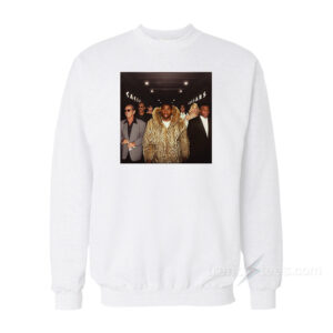 Magic Johnson And His Celebrity Crew Walking Into The Playoffs Sweatshirt
