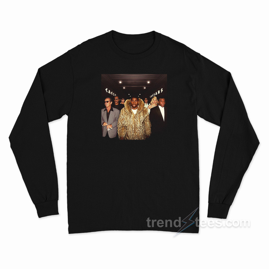 Magic Johnson And His Celebrity Crew Walking Into The Playoffs Long Sleeve Shirt