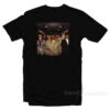 Magic Johnson And His Celebrity Crew Walking Into The Playoffs T-Shirt
