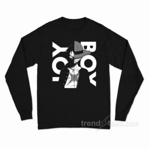 One Piece Joy Boy Luffy Long Sleeve Shirt