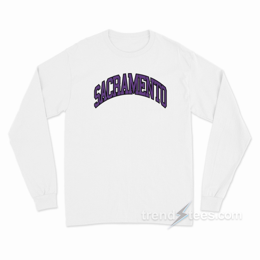 Scramento Kings Long Sleeve Shirt
