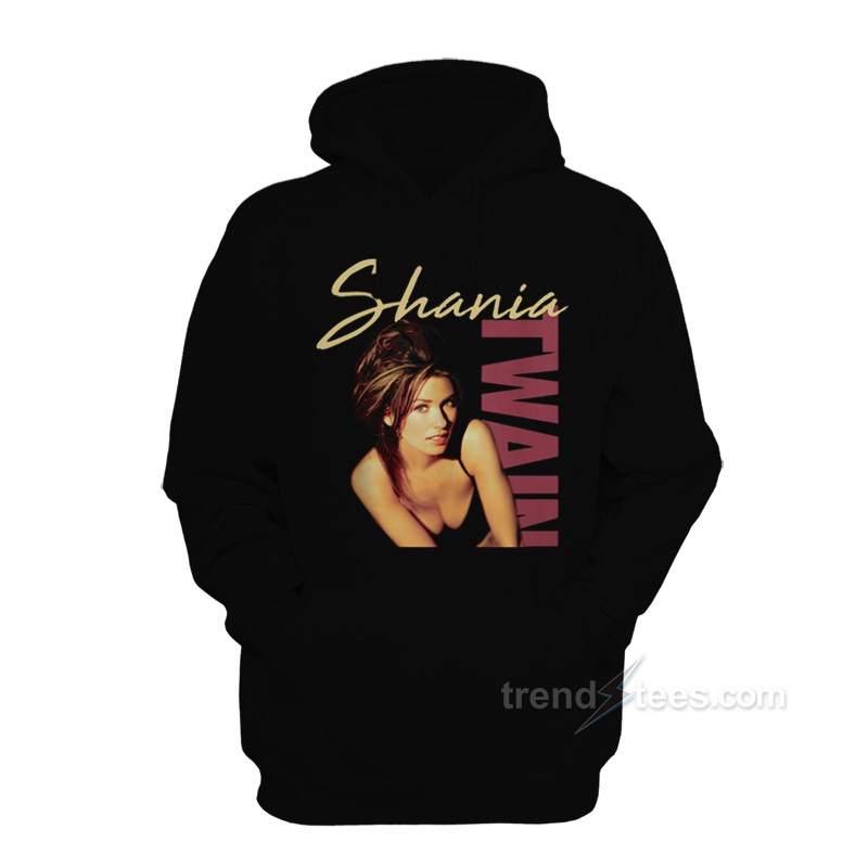 Shania Twain Color Photo Hoodie