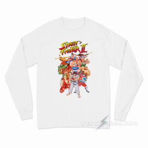 Street Fighter 2 Group Long Sleeve Shirt
