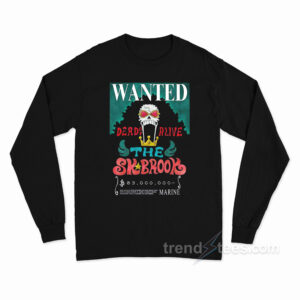 Wanted Brook Poster Long Sleeve Shirt