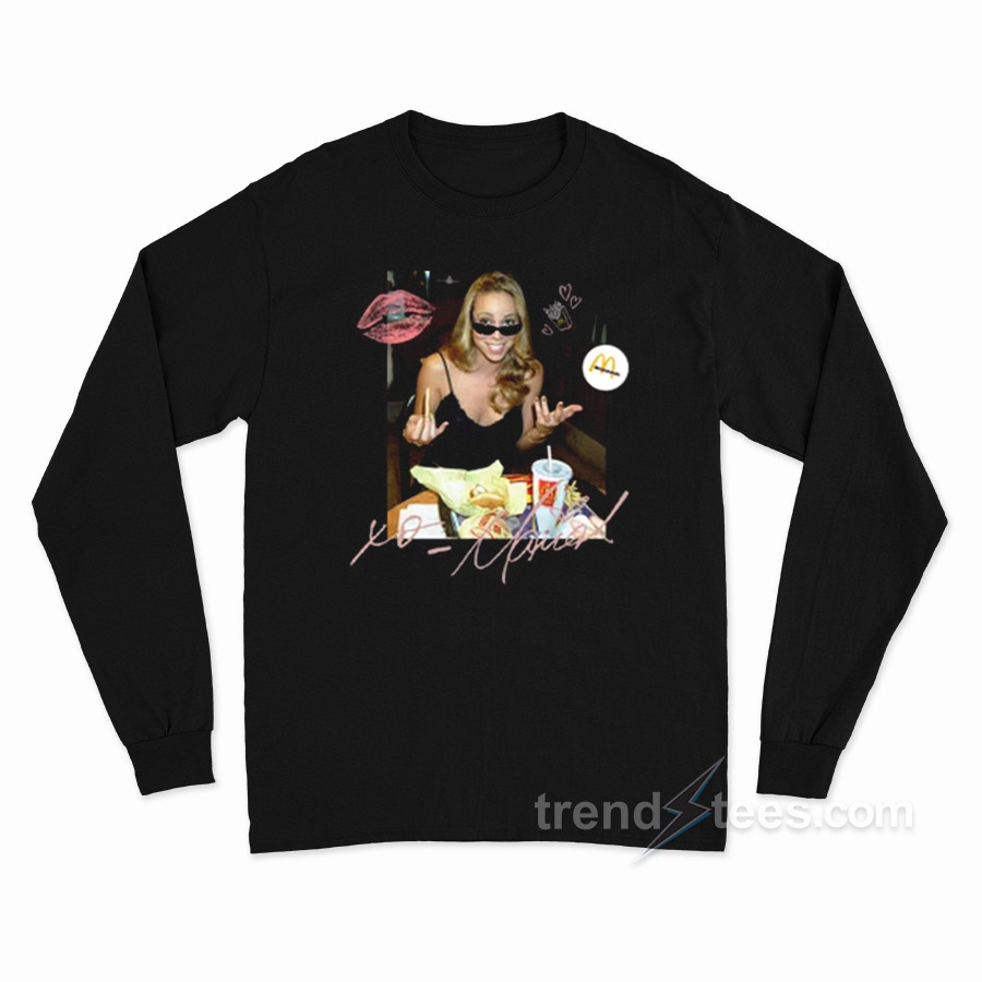Mariah Carey Mcdonalds Long Sleeve Shirt