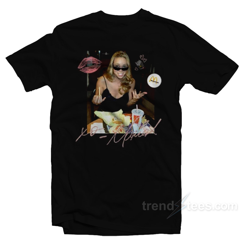 Mariah Carey Mcdonalds T-Shirt