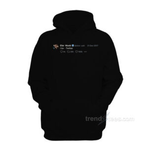 Elon Musk Tweet I Love Twitter Hoodie