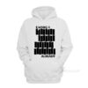 Enough Already Black Flag Parody Hoodie