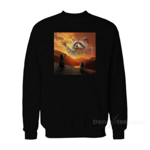 Praise The Lord Racoon Sweatshirt