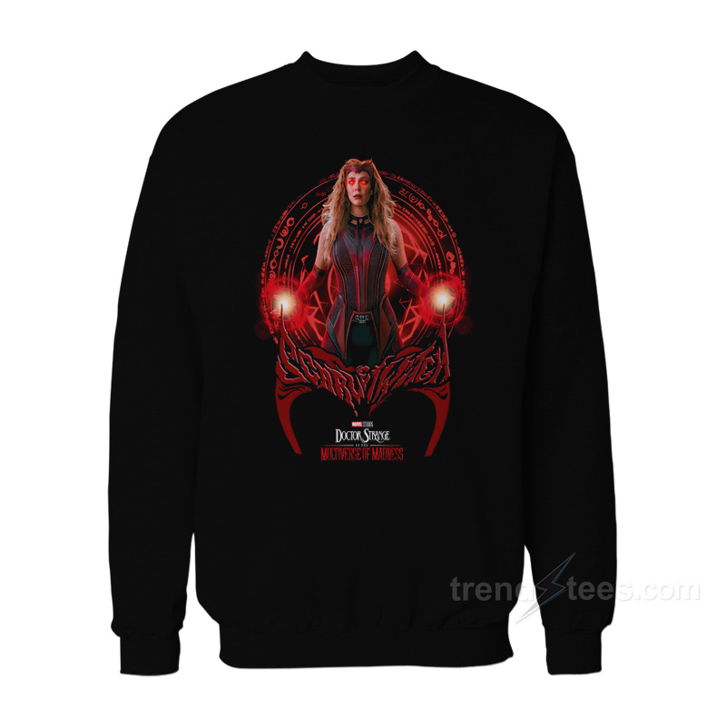 Scarlet Witch Doctor Strange Multiverse of Madness Sweatshirt