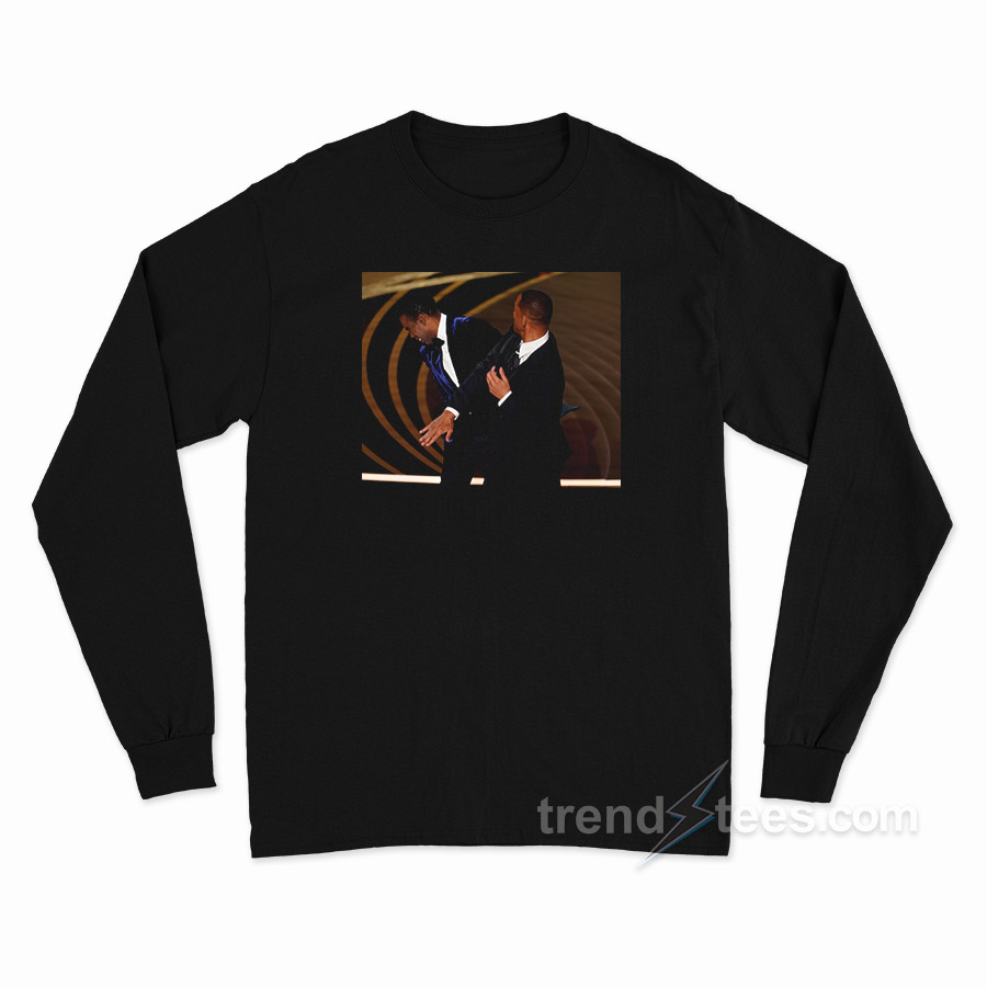 Will Smith Slaps Chris Rock at The Oscars 2022 Long Sleeve Shirt