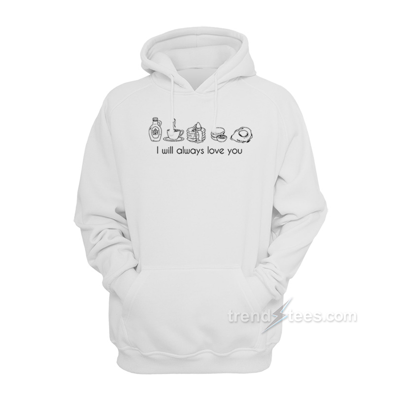 Keep Driving Breakfast Hoodie