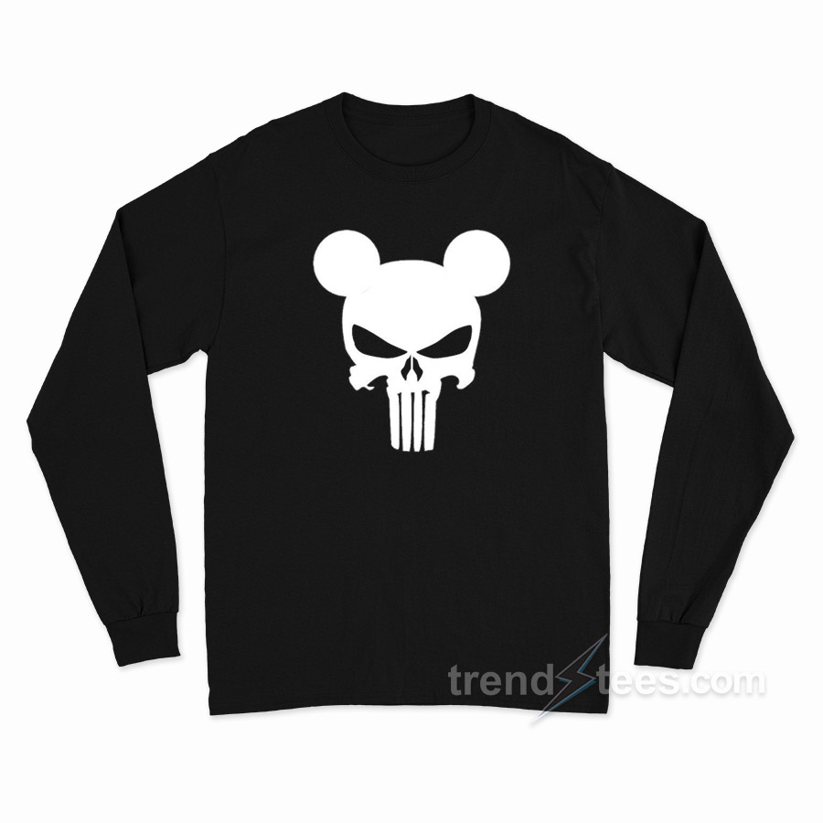 Punisher Mickey Long Sleeve Shirt
