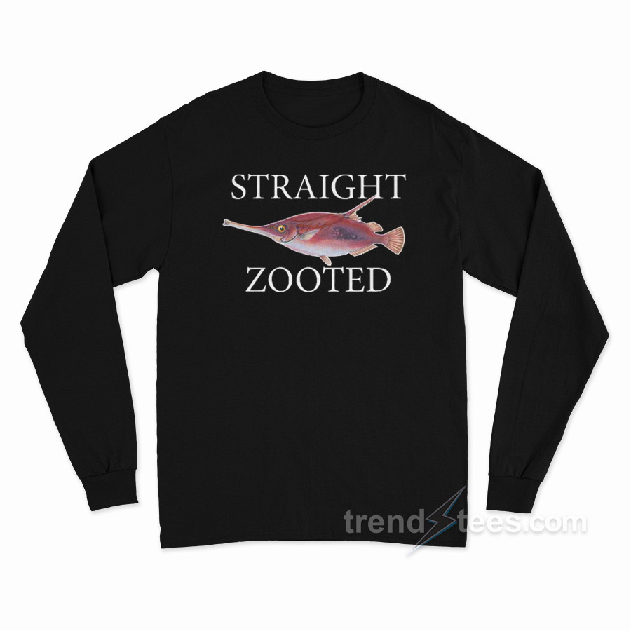 Straight Zooted Long Sleeve Shirt