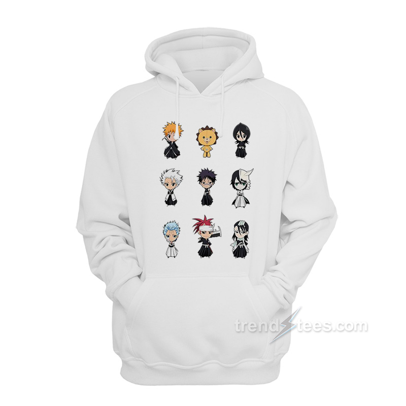 Bleach Chibi Characters Hoodie