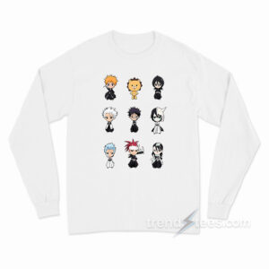 Bleach Chibi Characters Long Sleeve Shirt