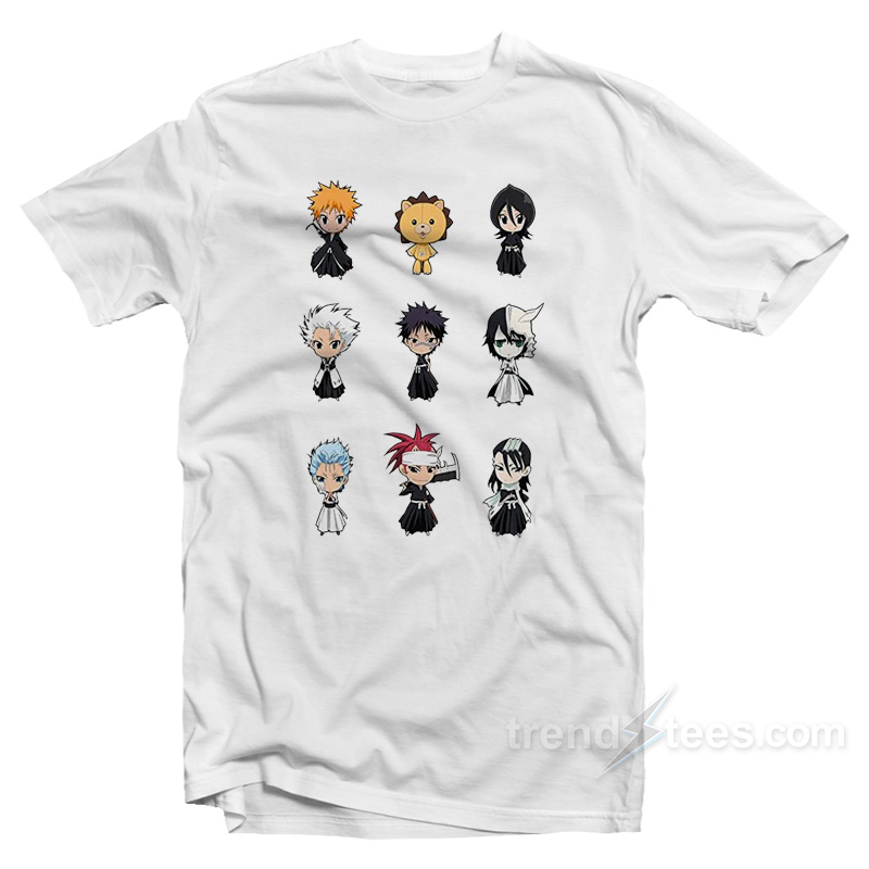 Bleach Chibi Characters T-Shirt