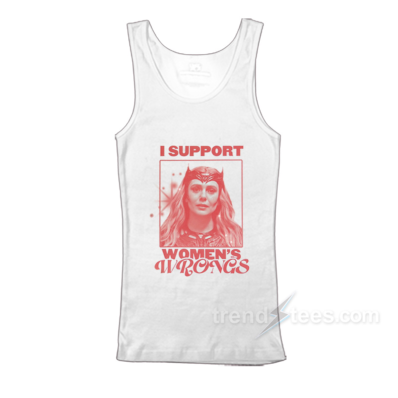 Scarlet Witch I Support Women's Wrongs Tank Top