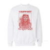 Scarlet Witch I Support Women's Wrongs Sweatshirt