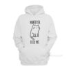 Whatever Feed Me Cat Hoodie