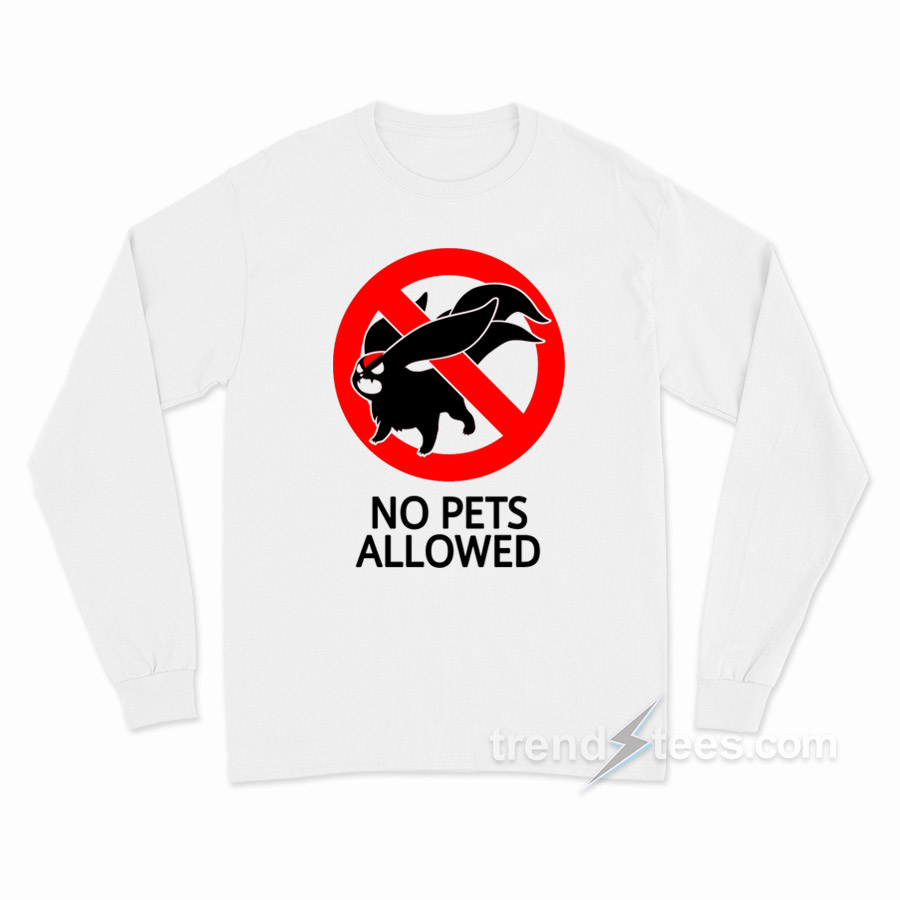 FINAL FANTASY XIV – No Pets Allowed Long Sleeve Shirt