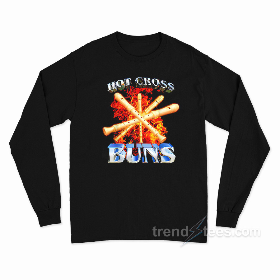 Hot Cross Buns Flute Long Sleeve Shirt