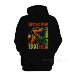 Jurassic Park 1993 Tour Isla Nublar Hoodie