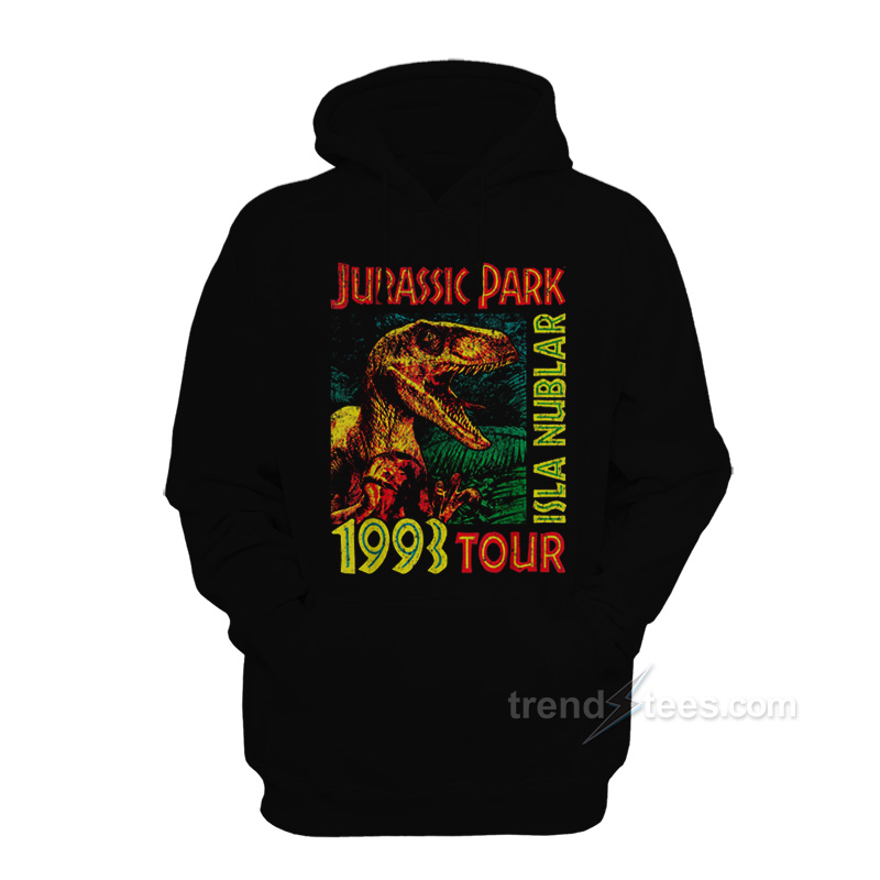 Jurassic Park 1993 Tour Isla Nublar Hoodie