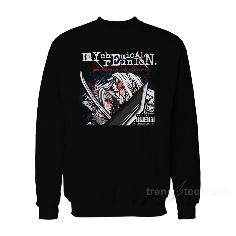My Chemical Reunion Three Cheers For Jenova Descendant Sweatshirt