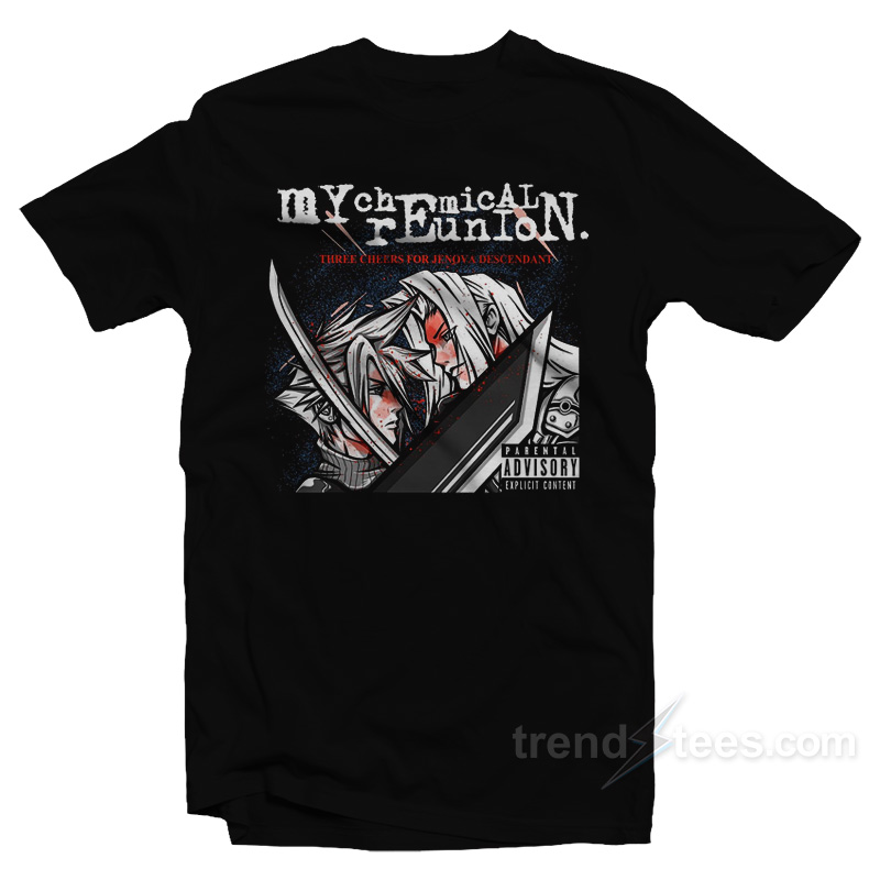 My Chemical Reunion Three Cheers For Jenova Descendant T-Shirt
