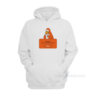 Penguin Banned You Are Banned Forever Hoodie