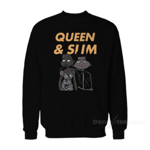 Queen And Slim Cartoon Sweatshirt