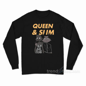 Queen And Slim Cartoon Long Sleeve Shirt