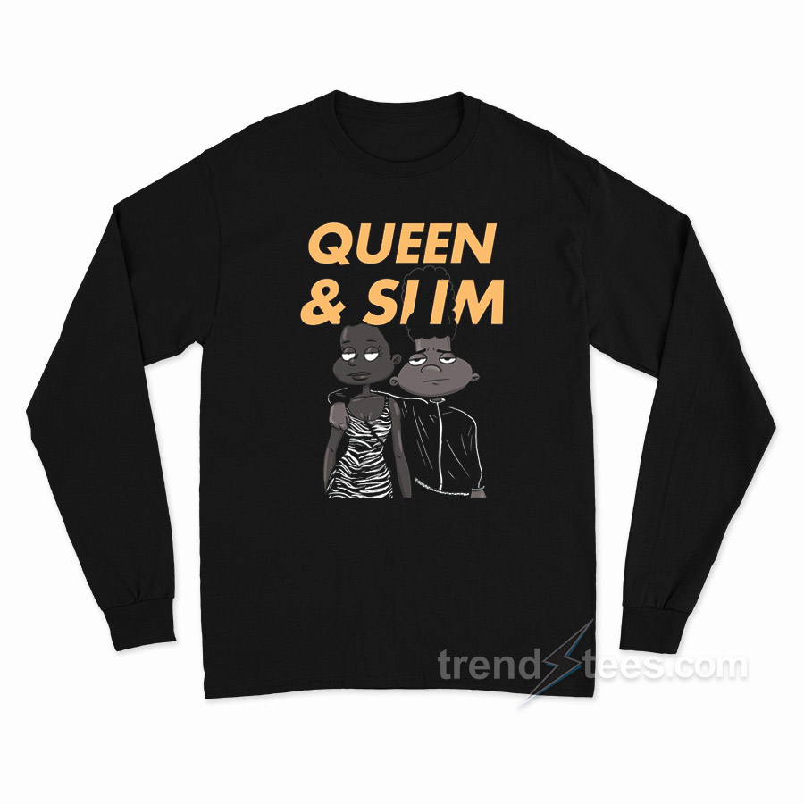 Queen And Slim Cartoon Long Sleeve Shirt
